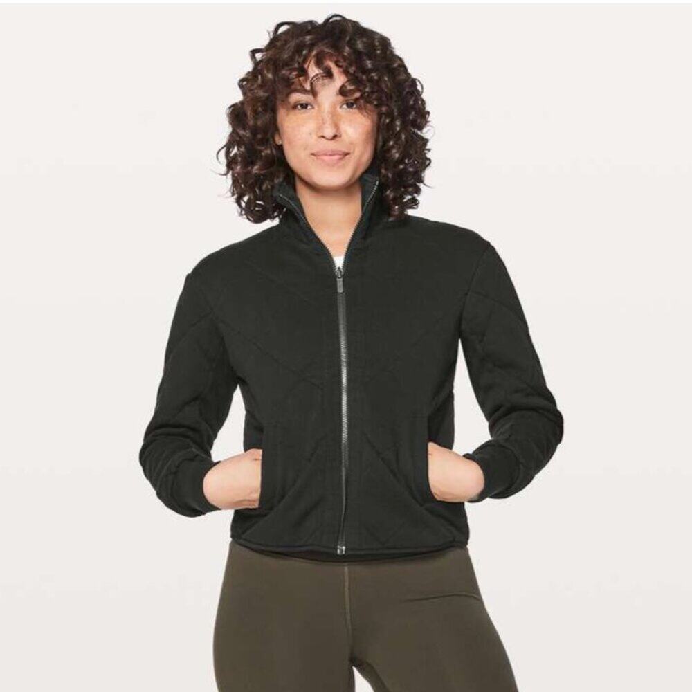 Lululemon Forever Warm Reversible Jacket in Black